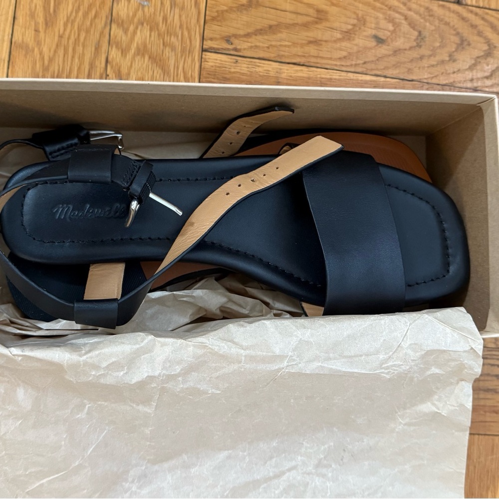 Madewell black sandals